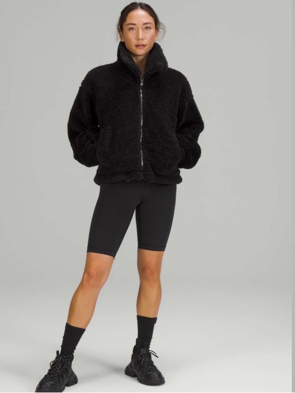 Lululemon Cinchable Sherpa Jacket sz 8